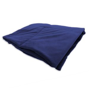 Weighted blanket DELUXE - Navy blue